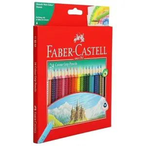 Crayon de Couleur Grip x24 FaberCastell