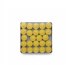 BOUGIE TEALIGHT PACK 100PCS JAUNE REF 9GTL10600010GP1000