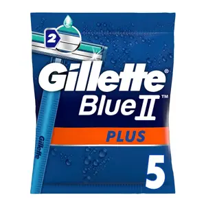 Rasoirs Jetables Blue II Plus Gillette 5 unités