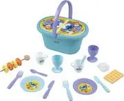 Stitch picnic basket pink