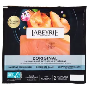 Saumon fumé 2 tranches L'Original 75g - LABEYRIE