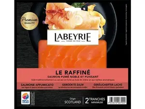 Saumon fumé Le raffiné 75g - LABEYRIE