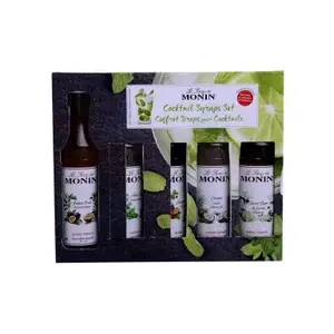 Monin Coffret Cocktails arômes naturels 5x5cl