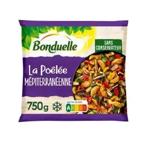 Poêlée méditerranéenne aux légumes du soleil 750g - BONDUELLE