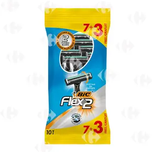 Rasoirs jetables 7+3 gratuits - BIC FLEX 2