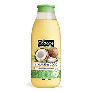 Douche huile précieuse extra nourrissante à l'huile de coco 560ml - COTTAGE
