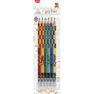 Maped, 6 crayons à papier HB "design Harry Potter"