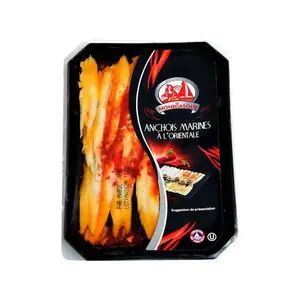 Anchois marinés à l'orientale 100g - LA MONEGASQUE