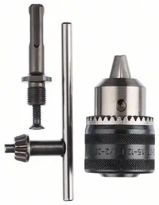 Mandrin 13Mm+Adaptateur Sds Plus+Cle