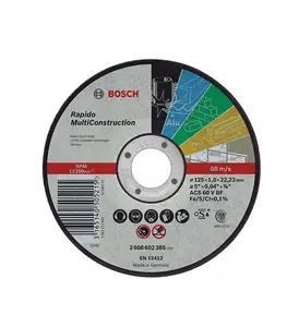 Disque Tronconner Mult 125X22.23X 1Mm Bosch Acc