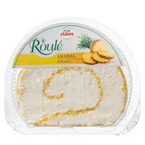 Tranche fromage Le Roulé d'ananas en barquette 125g - RIANS