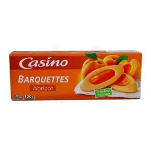 Barquettes abricot 120g - CASINO