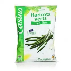 Haricots verts très fins 1Kg - CASINO