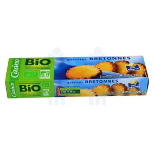 Galettes Bretonnes Pur Beurre Bio 125G - Casino Bio
