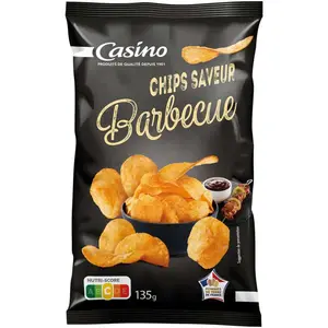 Chips Saveur Barbecue 135G - Casino