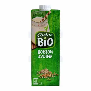 Boisson végétale à base d'avoine bio 1L - CASINO BIO