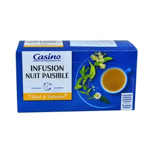 Infusion nuit paisible x25 sachets 40g - CASINO