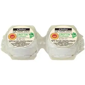 Fromage Crottin De Chavignol Aop Au Lait Cru 27%mg 2x60g - Casino Ça Vient D Ici