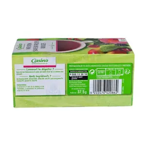 Infusion saveur fruits rouges x25 sachets 37,5g - CASINO
