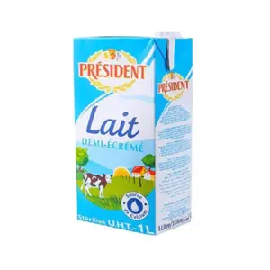 Lait UHT demi-écrémé 1L - PRÉSIDENT