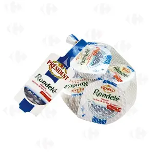 Fromage à tartiner nature fleur de sel de camargue Rondelé 5x16,6g - PRÉSIDENT