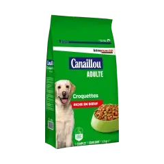 Croquettes au bœuf-poulet pour chien adulte 4kg - CANAILLOU