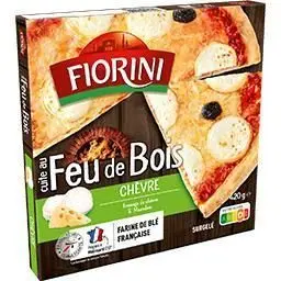 Pizza cuite au Feu de Bois chèvre 420g - FIORINI