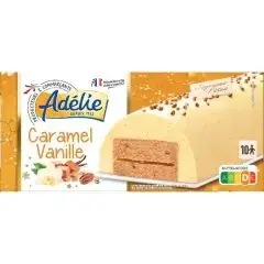 Adélie Bûche glacée caramel vanille 562g