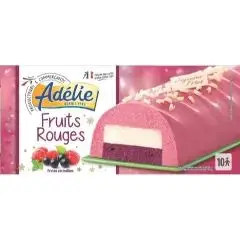 Adélie Bûche glacée fruits rouges 538g