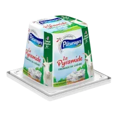 Fromage de chèvre La Pyramide 150g - PÂTURAGES
