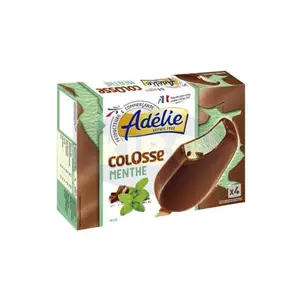 Adélie bâtonnets de glace colosse menthe x4 287g