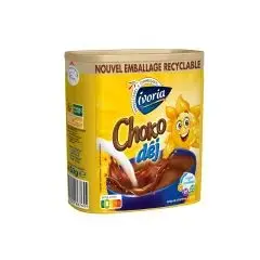 Chocolat en poudre Choko déj 450g - IVORIA