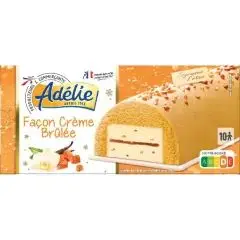 Adélie Bûche glacée façon crème brûlée 539g