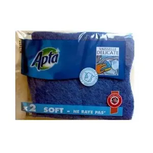 Apta Eponges Vaisselle Surfaces Fragiles X2