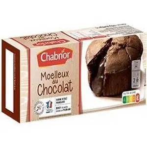Moelleux au chocolat x2 195g - CHABRIOR