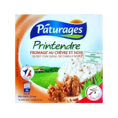 Fromage à tartiner aux noix 125g - PÂTURAGES