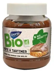 Pâte à tartiner aux noisettes 18.5% Bio 350g - IVORIA