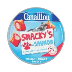 Croquettes Snacky's au saumon 60g - CANAILLOU