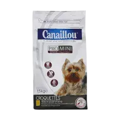 Croquettes poulet riz Pro Mini senior pour chien 1,5kg - CANAILLOU