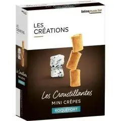 Crêpes dentelle Roquefort Les créations 65g - BOUTON D'OR