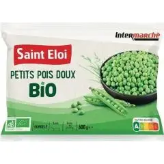 Petit pois doux bio 600g - SAINT ELOI