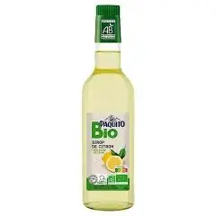 Sirop de citron bio 50cl - PAQUITO