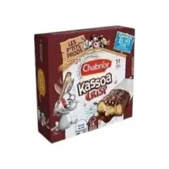 Barre de chocolat au lait kassoa Crisp 162g - CHABRIOR