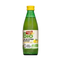 Jus de citron de sicile bio 25cl - BOUTON D'OR