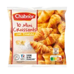 Adélie Mini croissant pur beurre x10 250g