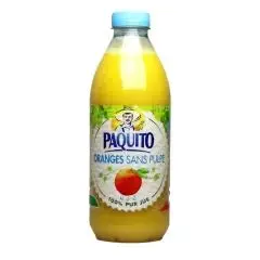 Jus d'orange sans pulpe 1L - PAQUITO