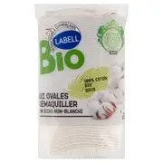 Labell Plaquettes bio en coton biologique, 50 pces