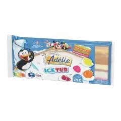 Adélie glace Ice Tub goûts fruit x20 816g