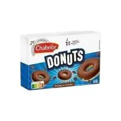 Donuts nappés de chocolat au lait 180g - CHABRIOR