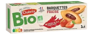 Intermarché – Barquettes de fraise bio 120g – CHABRIOR